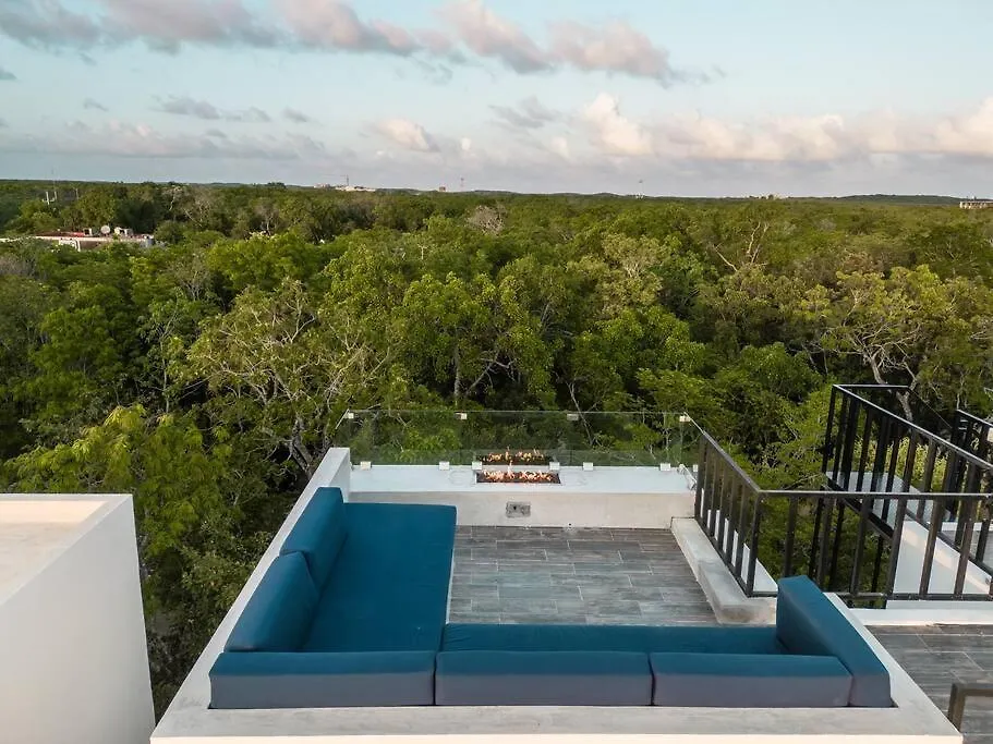 Luxury Villa, Beach Club - Jungle View - Sahara Bleu Tulum Villa